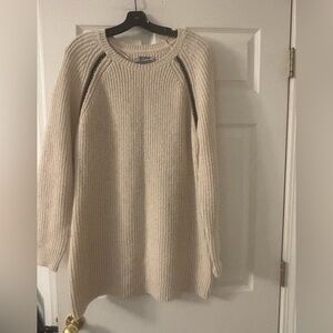 Ruff Hewn Cream Crew Neck Sweater